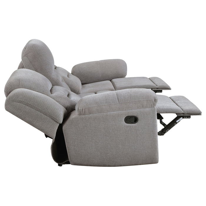 Gilson Reclining Sofa - U&U Home Budget Furniture (Carteret, NJ)