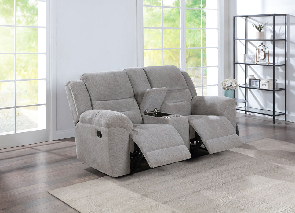 Gilson Reclining Loveseat - U&U Home Budget Furniture (Carteret, NJ)