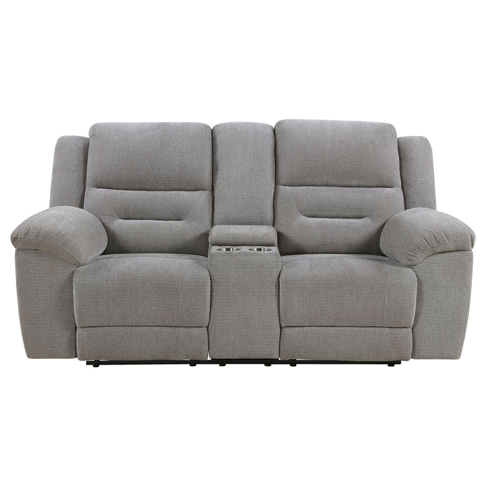 Gilson Reclining Loveseat - U&U Home Budget Furniture (Carteret, NJ)