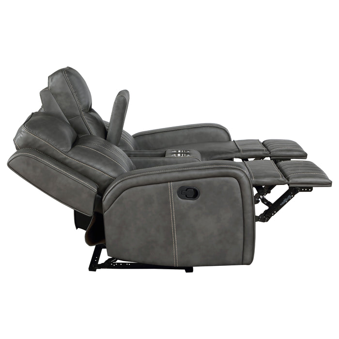 Raelynn Reclining 3 Pc Set - U&U Home Budget Furniture (Carteret, NJ)