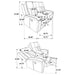 Raelynn Reclining 3 Pc Set - U&U Home Budget Furniture (Carteret, NJ)