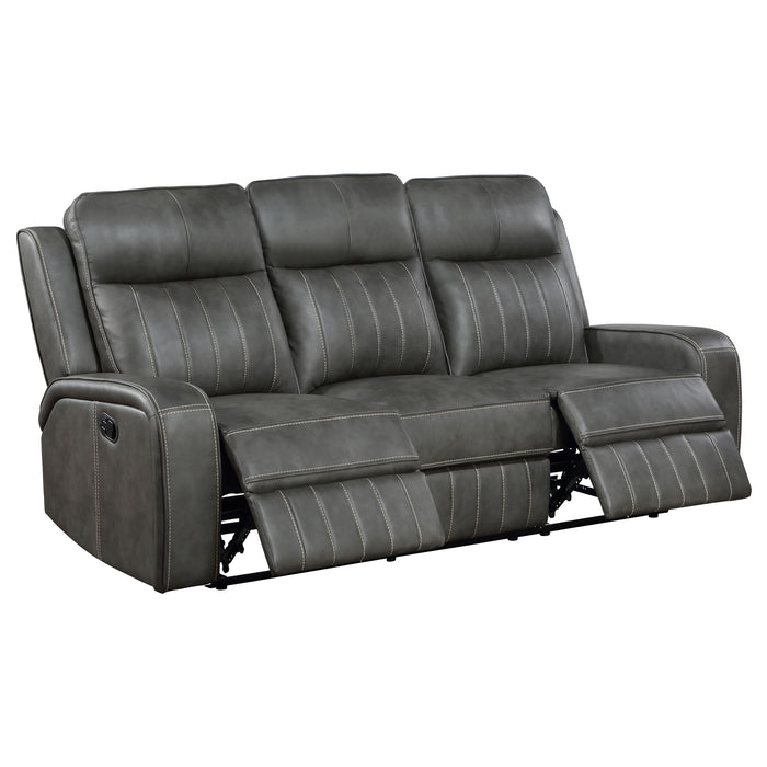 Raelynn Reclining Sofa - U&U Home Budget Furniture (Carteret, NJ)