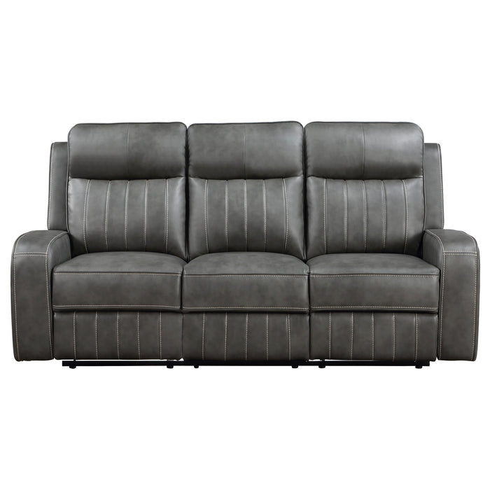 Raelynn Reclining Sofa - U&U Home Budget Furniture (Carteret, NJ)