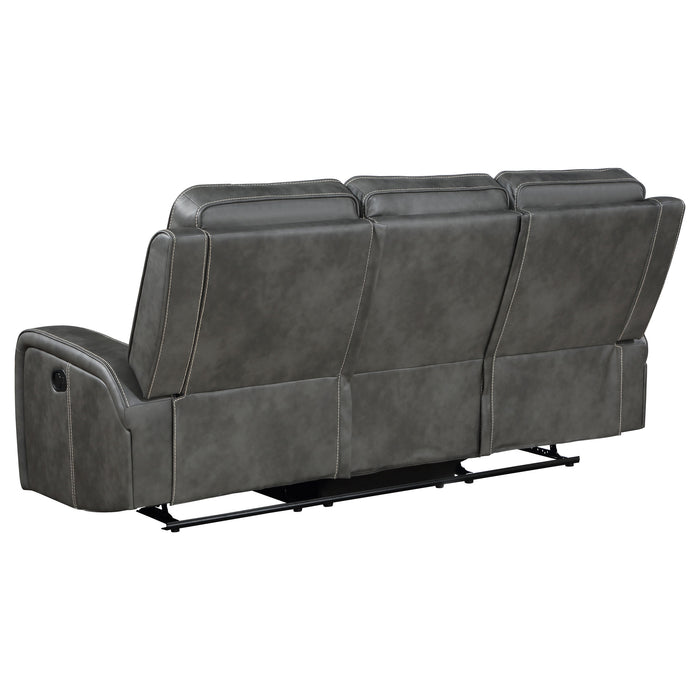 Raelynn Reclining Sofa - U&U Home Budget Furniture (Carteret, NJ)