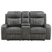 Raelynn Reclining Loveseat - U&U Home Budget Furniture (Carteret, NJ)