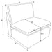Collins Accent Chair - U&U Home Budget Furniture (Carteret, NJ)