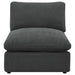 Collins Armless chair - U&U Home Budget Furniture (Carteret, NJ)