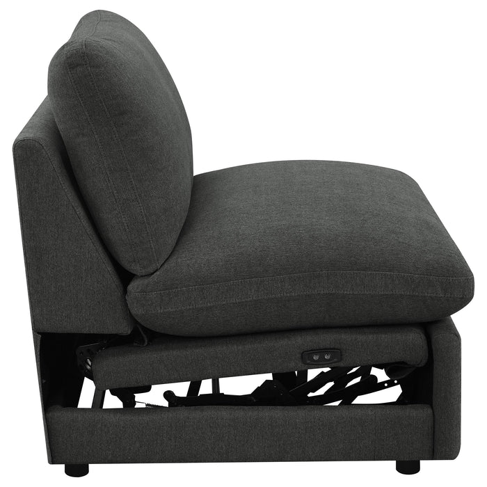 Collins Armless chair - U&U Home Budget Furniture (Carteret, NJ)