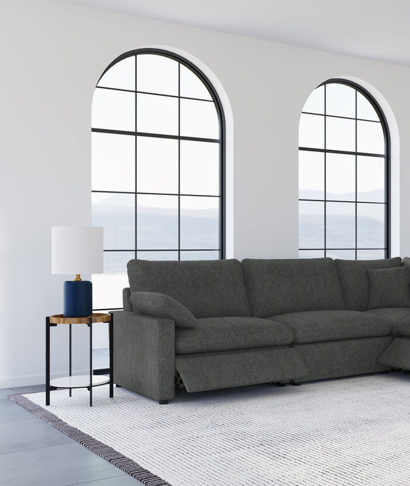 Collins Power Recliner Sectionals - U&U Home Budget Furniture (Carteret, NJ)