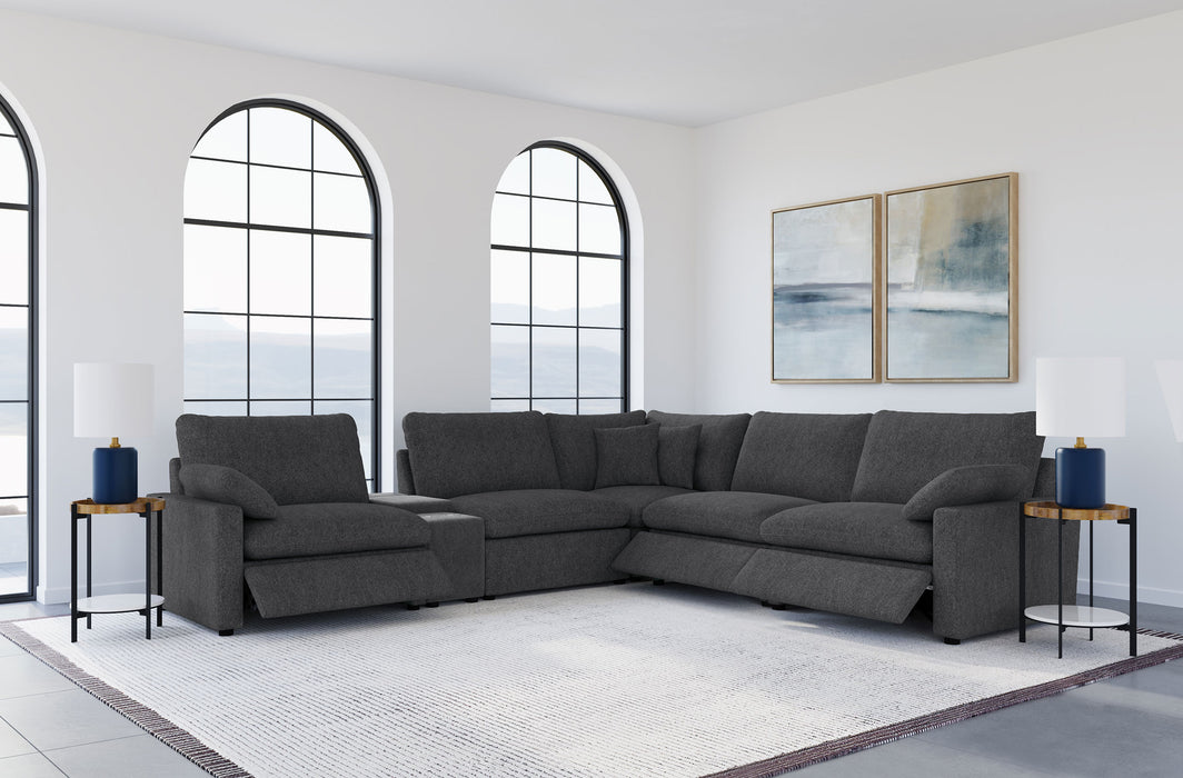 Collins Non Recling Sectionals - U&U Home Budget Furniture (Carteret, NJ)