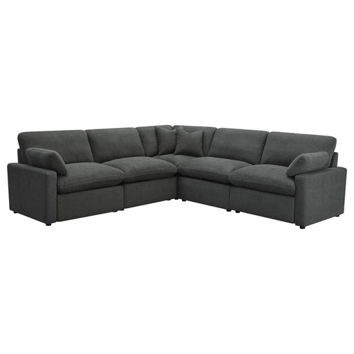 Collins Reclining Sectionals Upholstered - U&U Home Budget Furniture (Carteret, NJ)