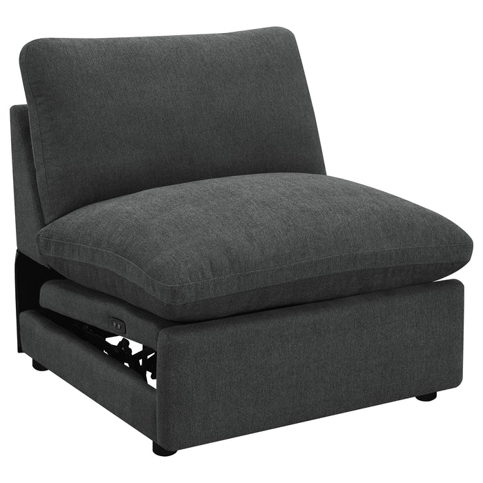 Collins Reclining Sectionals Upholstered - U&U Home Budget Furniture (Carteret, NJ)