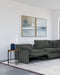 Collins Power Recliner Sectionals - U&U Home Budget Furniture (Carteret, NJ)