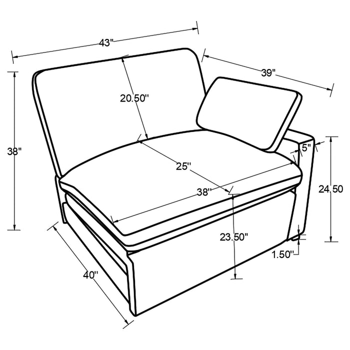 Collins Power Recliner Sectionals - U&U Home Budget Furniture (Carteret, NJ)