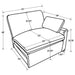 Collins Power Recliner Sectionals - U&U Home Budget Furniture (Carteret, NJ)
