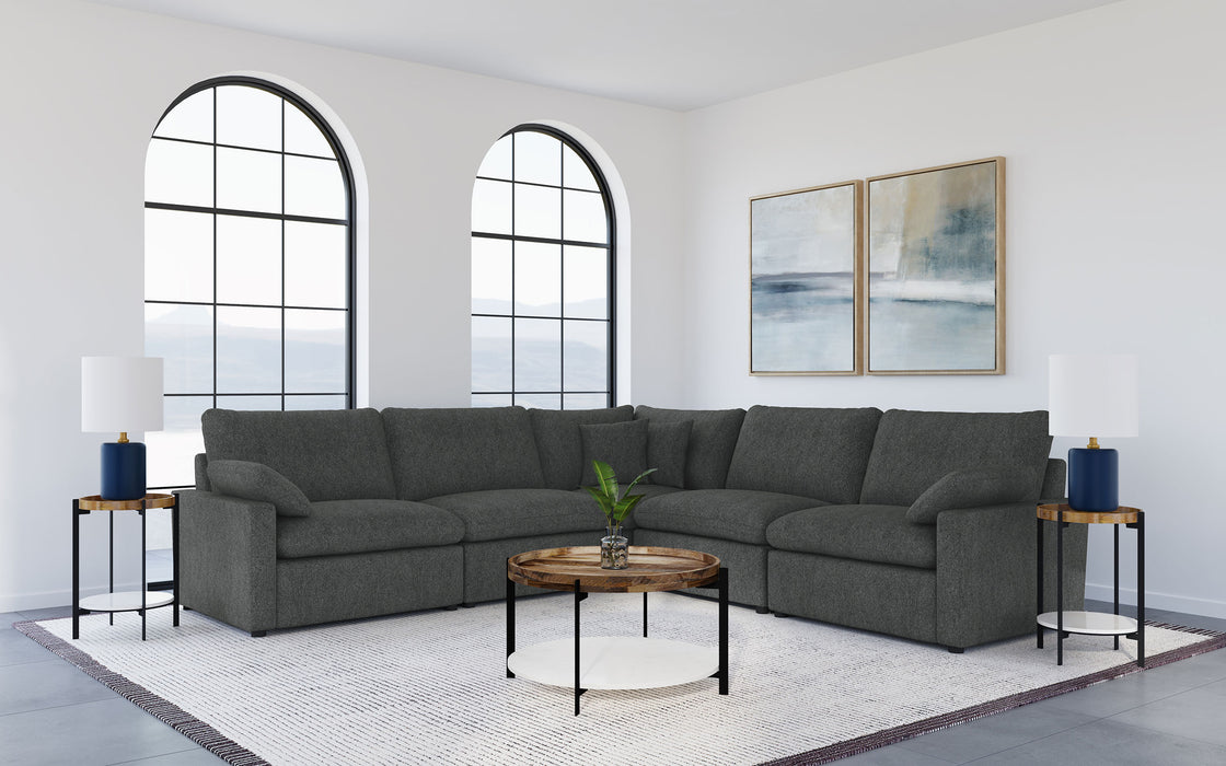 Collins Power Recliner Sectionals - U&U Home Budget Furniture (Carteret, NJ)