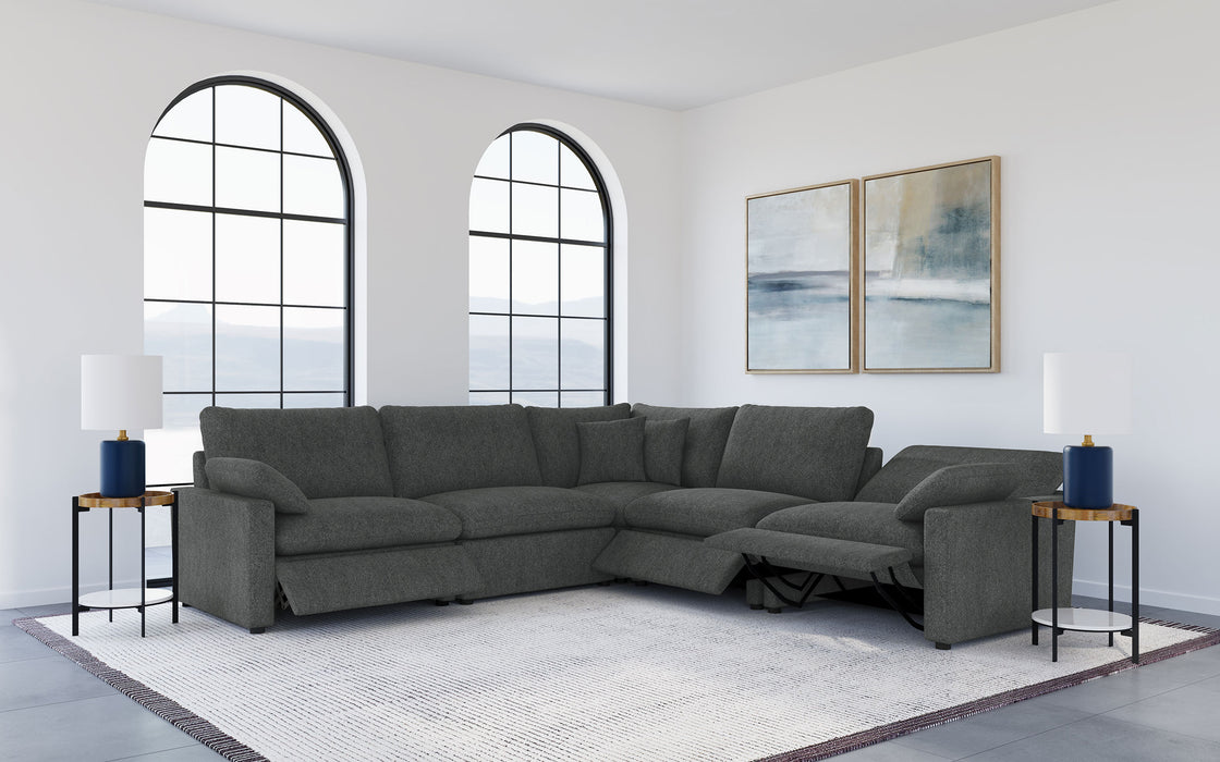 Collins Power Recliner Sectionals - U&U Home Budget Furniture (Carteret, NJ)