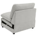 Collins Armless chair - U&U Home Budget Furniture (Carteret, NJ)