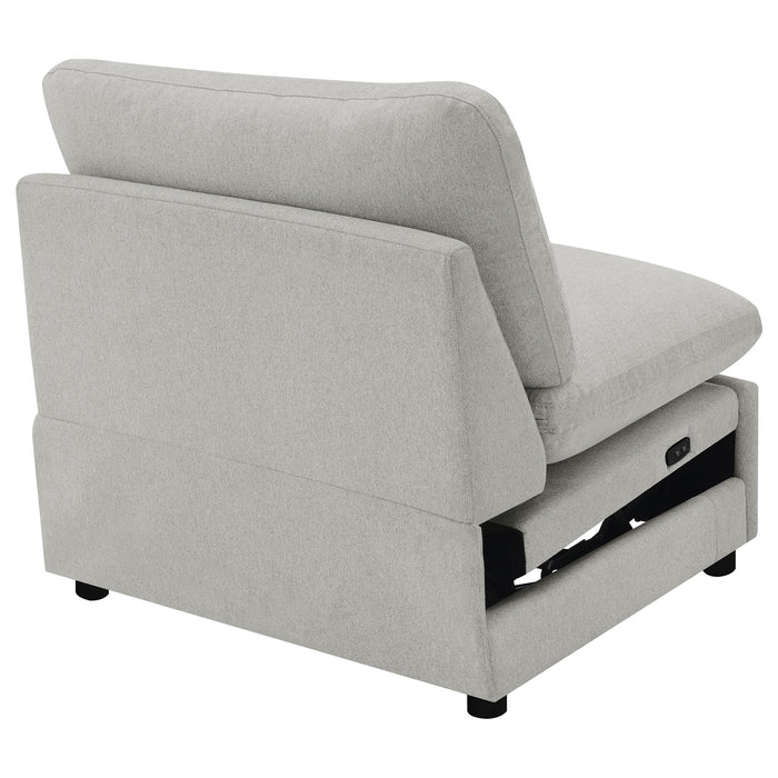 Collins Armless chair - U&U Home Budget Furniture (Carteret, NJ)