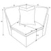 Collins Modular Sectionals - U&U Home Budget Furniture (Carteret, NJ)