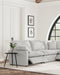 Collins Sectionals White - U&U Home Budget Furniture (Carteret, NJ)