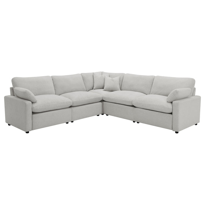 Collins Reclining Sectionals Upholstered - U&U Home Budget Furniture (Carteret, NJ)