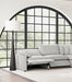 Collins Sectionals White - U&U Home Budget Furniture (Carteret, NJ)