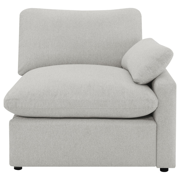 Collins Sectionals White - U&U Home Budget Furniture (Carteret, NJ)