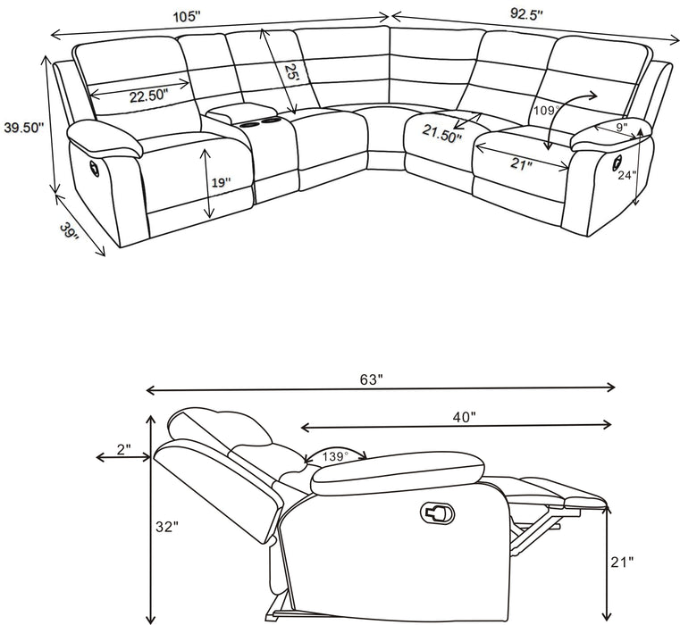 David Sectionals - U&U Home Budget Furniture (Carteret, NJ)