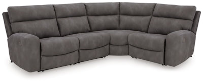 Next-Gen DuraPella Power Reclining Sectional - U&U Home Budget Furniture (Carteret, NJ)