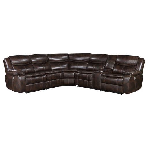 Sycamore Reclining Sectionals - U&U Home Budget Furniture (Carteret, NJ)