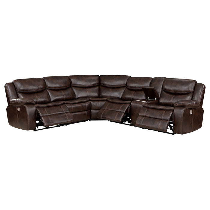 Sycamore Reclining Sectionals - U&U Home Budget Furniture (Carteret, NJ)