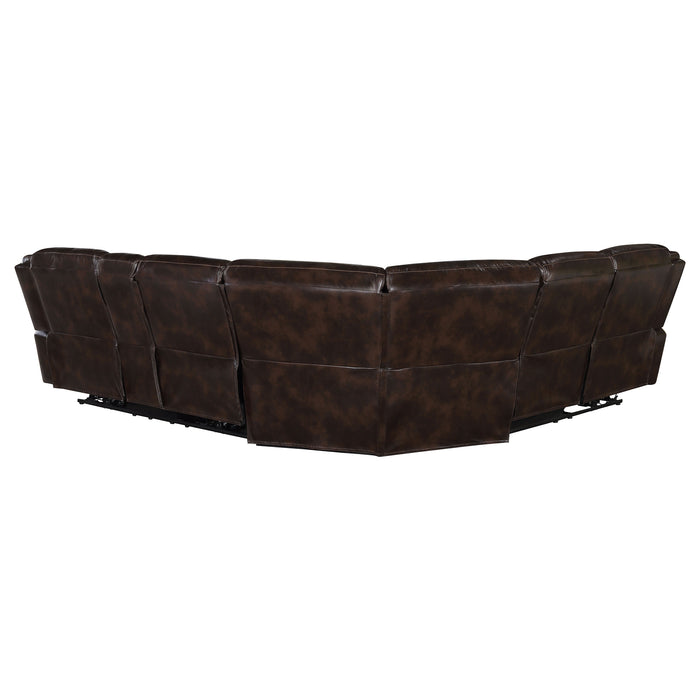 Sycamore Reclining Sectionals - U&U Home Budget Furniture (Carteret, NJ)