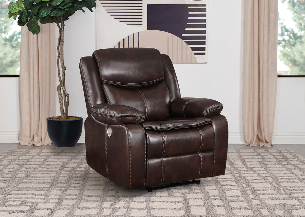 Sycamore Power Recliner - U&U Home Budget Furniture (Carteret, NJ)