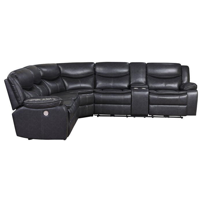 Sycamore Reclining Sectionals - U&U Home Budget Furniture (Carteret, NJ)