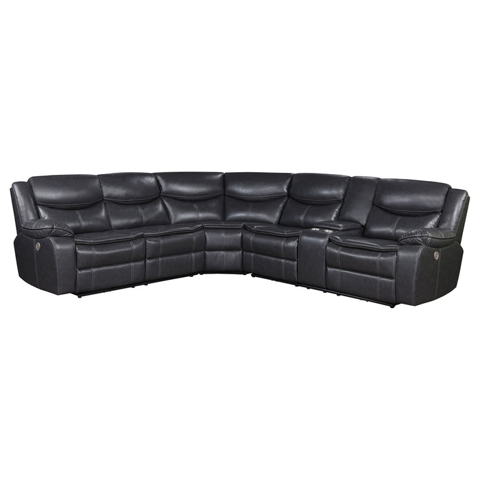 Sycamore Reclining Sectionals - U&U Home Budget Furniture (Carteret, NJ)