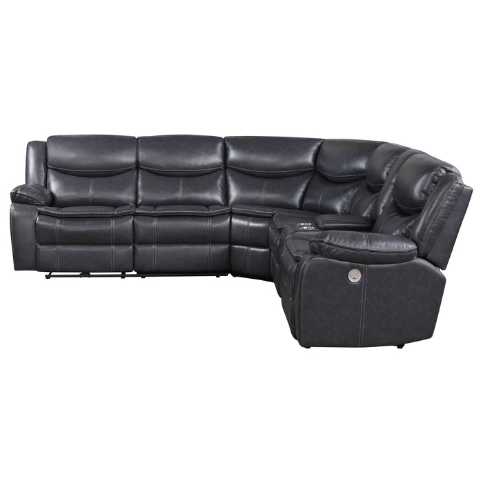 Sycamore Reclining Sectionals - U&U Home Budget Furniture (Carteret, NJ)
