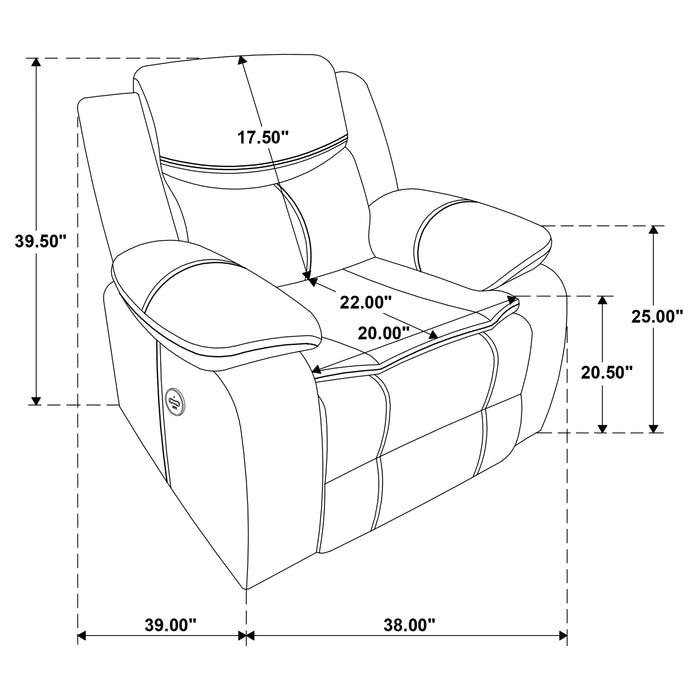 Sycamore Recliners - U&U Home Budget Furniture (Carteret, NJ)