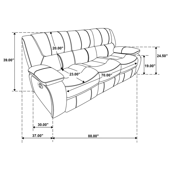 Camila Sofa - U&U Home Budget Furniture (Carteret, NJ)