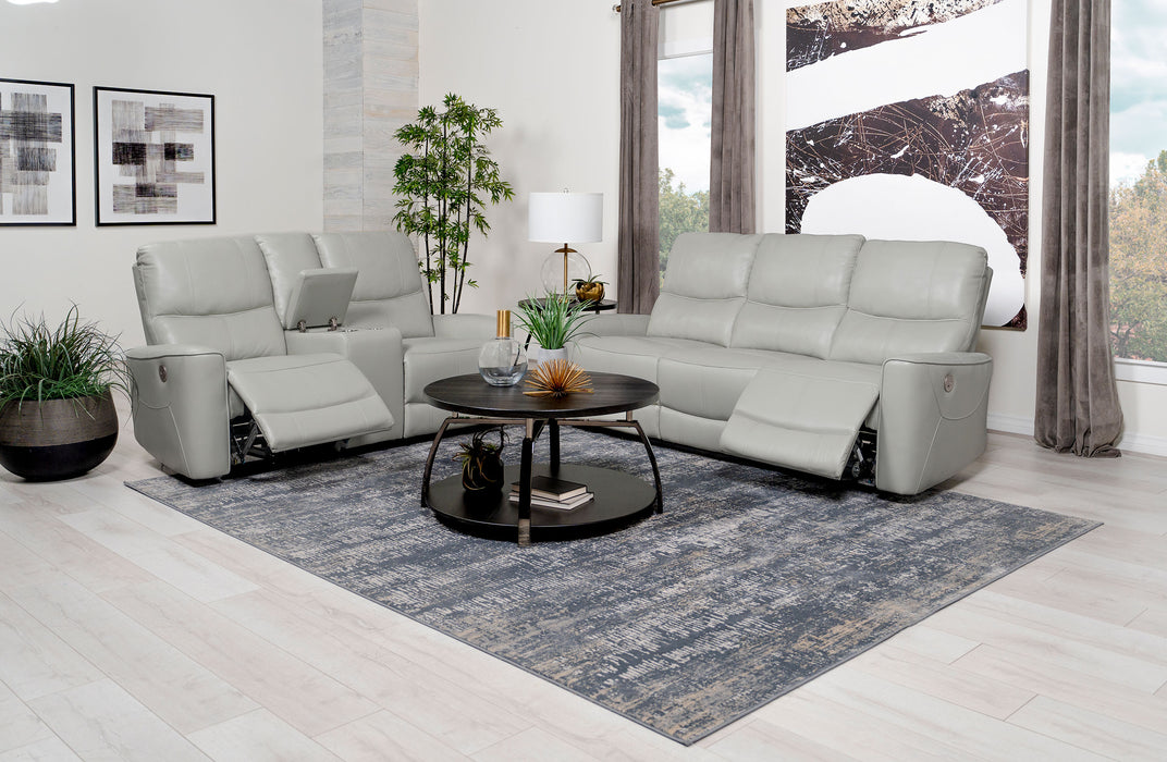 Greenfield Power Reclining 2 Pc Set - U&U Home Budget Furniture (Carteret, NJ)