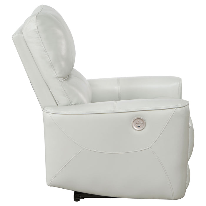 Greenfield Power Recliner - U&U Home Budget Furniture (Carteret, NJ)