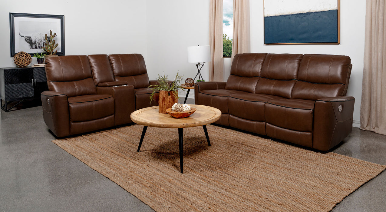 Greenfield Power Reclining 2 Pc Set - U&U Home Budget Furniture (Carteret, NJ)