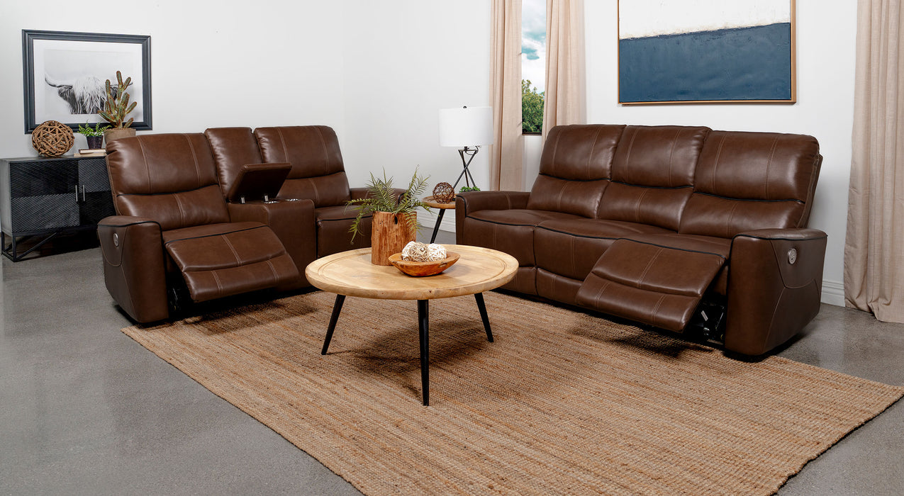 Greenfield Power Reclining 2 Pc Set - U&U Home Budget Furniture (Carteret, NJ)