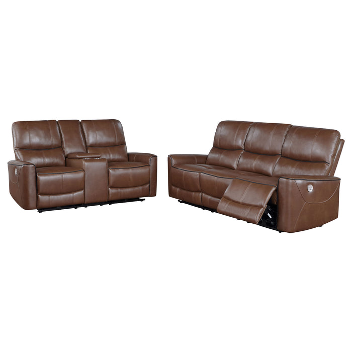 Greenfield Power Reclining 2 Pc Set - U&U Home Budget Furniture (Carteret, NJ)
