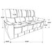Greenfield Power Reclining 2 Pc Set - U&U Home Budget Furniture (Carteret, NJ)