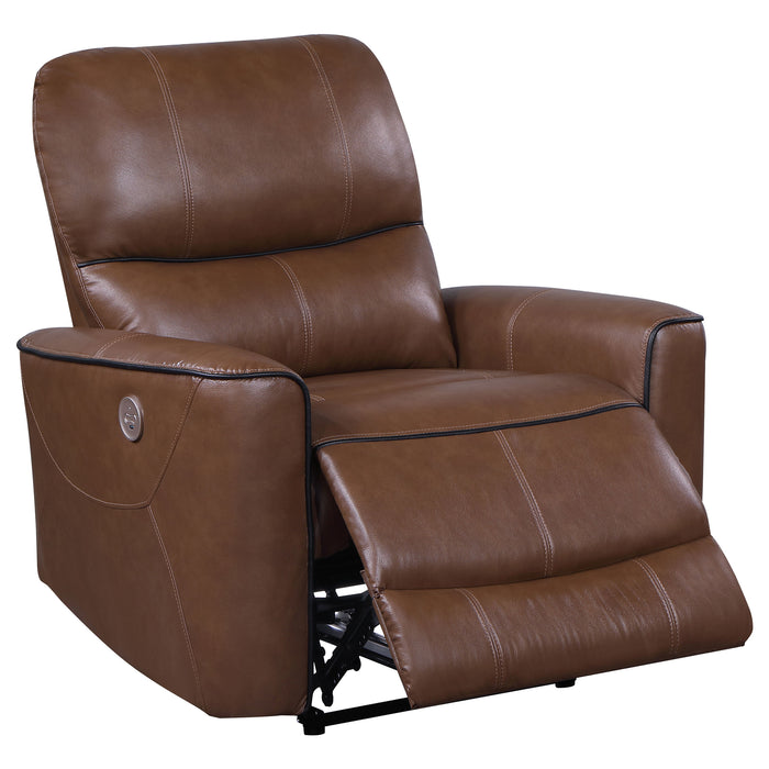 Greenfield Power Recliner - U&U Home Budget Furniture (Carteret, NJ)