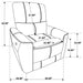 Greenfield Power Recliner - U&U Home Budget Furniture (Carteret, NJ)