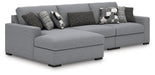 Bealton Sectional with Chaise - U&U Home Budget Furniture (Carteret, NJ)