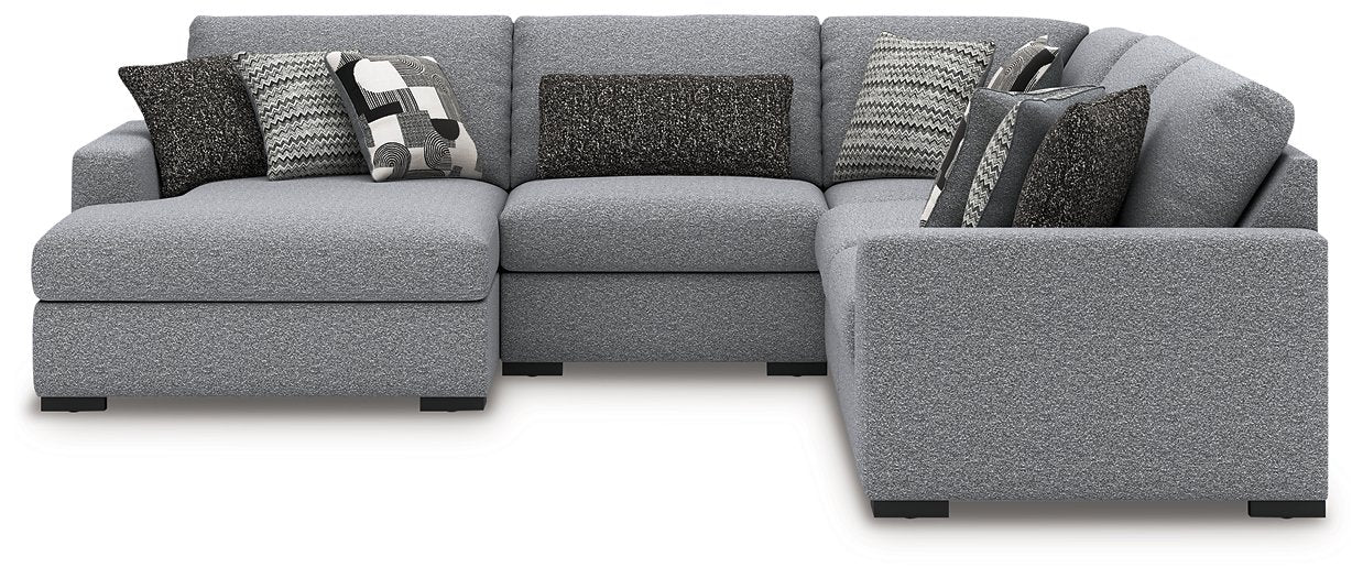 Bealton Sectional with Chaise - U&U Home Budget Furniture (Carteret, NJ)