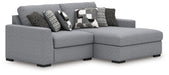 Bealton Sectional with Chaise - U&U Home Budget Furniture (Carteret, NJ)